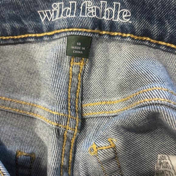NWT Wild Fable High Rise Girlfriend Jeans Size 10 - Picture 8 of 10